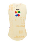 SANTINI Ärmelloses Fahrrad-Shirt - TDF GRAND DÉPART - Beige