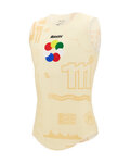SANTINI Ärmelloses Fahrrad-Shirt - TDF GRAND DÉPART - Beige