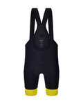 SANTINI Kurze Fahrradhose mit Trägern - TOUR DE FRANCE - BIB SHORTS - Schwarz