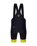 SANTINI Kurze Fahrradhose mit Trägern - TOUR DE FRANCE - BIB SHORTS - Schwarz