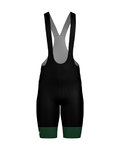 SANTINI Kurze Fahrradhose mit Trägern - TOUR DE FRANCE - BIB SHORTS - Schwarz