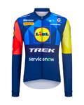 SANTINI Langarm Fahrradtrikot für den Sommer - LIDL TREK 2026 FAN LINE