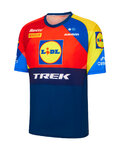 SANTINI Kurzarm Fahrradtrikot - LIDL TREK 2025 - mehrfarbig