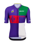 SANTINI Kurzarm Fahrradtrikot - TDF FIRENZE - mehrfarbig