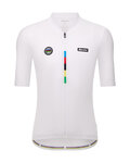 SANTINI Kurzarm Fahrradtrikot - UCI WORLD CHAMPION - Weiß