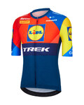 SANTINI Kurzarm Fahrradtrikot - LIDL TREK 2025 - mehrfarbig