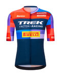 SANTINI Kurzarm Fahrradtrikot - TREK FACTORY RACING 2025 - mehrfarbig