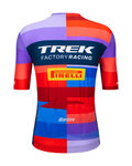 SANTINI Kurzarm Fahrradtrikot - TREK FACTORY RACING 2025 - mehrfarbig