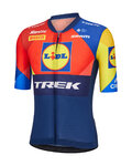 SANTINI Kurzarm Fahrradtrikot - LIDL TREK 2025 - mehrfarbig