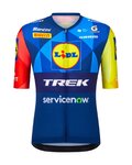 SANTINI Kurzarm Fahrradtrikot - LIDL TREK 2026 FAN LINE