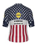SANTINI Kurzarm Fahrradtrikot - LIDL TREK 2026 NATIONAL CHAMPION US