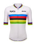 SANTINI Kurzarm Fahrradtrikot - UCI WORLD CHAMPION - mehrfarbig