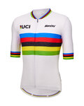 SANTINI Kurzarm Fahrradtrikot - UCI WORLD CHAMPION - mehrfarbig