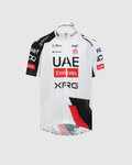 PISSEI Kurzarm Fahrradtrikot - UAE TEAM EMIRATES - XRG 2026 REPLICA JUNIOR - Weiß/Schwarz/Rot