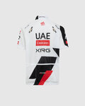 PISSEI Kurzarm Fahrradtrikot - UAE TEAM EMIRATES - XRG 2026 REPLICA JUNIOR - Weiß/Schwarz/Rot