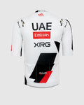 PISSEI Kurzarm Fahrradtrikot - UAE TEAM EMIRATES - XRG 2026 REPLICA - Weiß/Schwarz/Rot