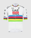 PISSEI Kurzarm Fahrradtrikot - TADEJ POGACAR WORLD CHAMP REPLICA - Weiß