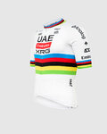 PISSEI Kurzarm Fahrradtrikot - TADEJ POGACAR WORLD CHAMP REPLICA - Weiß