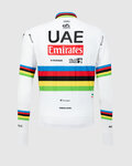 PISSEI Langarm Fahrradtrikot für den Winter - UAE TEAM EMIRATES 2024 - mehrfarbig