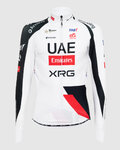 PISSEI Langarm Fahrradtrikot für den Sommer - UAE TEAM EMIRATES - XRG 2026 REPLICA - Weiß/Rot/Schwarz
