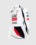 PISSEI Langarm Fahrradtrikot für den Sommer - UAE TEAM EMIRATES - XRG 2026 REPLICA - Weiß/Rot/Schwarz