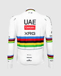 PISSEI Langarm Fahrradtrikot für den Sommer - TADEJ POGACAR WORLD CHAMP REPLICA - Weiß