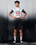 PISSEI Fahrradweste - UAE TEAM EMIRATES 2025 - Weiß/Schwarz