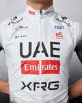 PISSEI Fahrradweste - UAE TEAM EMIRATES 2025 - Weiß/Schwarz