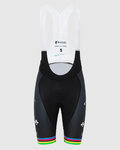 PISSEI Kurze Fahrradhose mit Trägern - TADEJ POGACAR WORLD CHAMP REPLICA - Schwarz