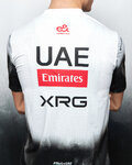PISSEI Kurzarm Fahrrad-Shirt - UAE TEAM EMIRATES 2025  - Weiß/Schwarz