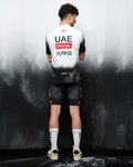 PISSEI Kurzarm Fahrrad-Shirt - UAE TEAM EMIRATES 2025  - Weiß/Schwarz