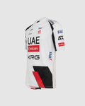 PISSEI Kurzarm Fahrrad-Shirt - UAE TEAM EMIRATES - XRG 2026  - Weiß/Schwarz/Rot