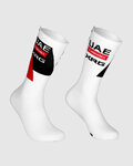 PISSEI Klassische Fahrradsocken - UAE TEAM EMIRATES - XRG 2026  - Weiß/Schwarz/Rot