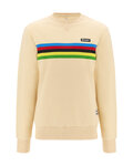 SANTINI Kapuzenpullover - UCI WORLD CHAMPION - Beige