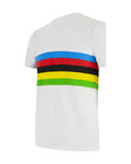 SANTINI Kurzarm Fahrrad-Shirt - UCI OFFICIAL WORLD CHAMPION KID - mehrfarbig