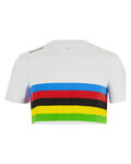 SANTINI Kurzarm Fahrrad-Shirt - UCI OFFICIAL WORLD CHAMPION - mehrfarbig