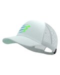 COMPRESSPORT Fahrradmütze - TRUCKER CUP - Weiß/Blau/Grün