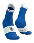 COMPRESSPORT Klassische Fahrradsocken - PRO RACING SOCKS V4.0 RUN - Blau