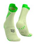 COMPRESSPORT Klassische Fahrradsocken - PRO RACING SOCKS V4.0 TRAIL - Grün