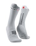 COMPRESSPORT Klassische Fahrradsocken - PRO RACING SOCKS V4.0 ULTRALIGHT BIKE - Grau