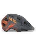 MET Fahrradhelm - ELDAR - Grau/Orange