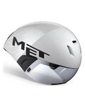 MET Fahrradhelm - CODATRONCA - Weiß/Silber