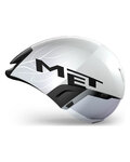 MET Fahrradhelm - CODATRONCA - Weiß/Silber
