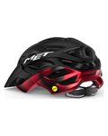 MET Fahrradhelm - VELENO MIPS - Schwarz/Rot
