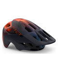 MET Fahrradhelm - REVO MIPS - Orange/Lila/Blau