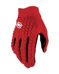 100% SPEEDLAB Langfinger-Fahrradhandschuhe - GEOMATIC - Rot