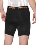 100% SPEEDLAB Fahrrad-Boxershorts - CRUX - Schwarz