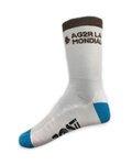 ROSTI Klassische Fahrradsocken - AG2R 2020 - Weiß