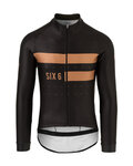 AGU Winddichte Fahrradjacke - SIX6 - Schwarz/Braun