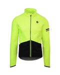 AGU Fahrrad-Thermojacke - THERMAL - Schwarz/Gelb
